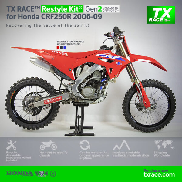 TX RACE™ Restyle Kit® Gen2 for Honda CRF250R 2006-2009