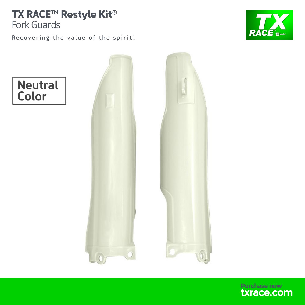 TX RACE™ Restyle Kit® Fork Guards TX RACE™ Motorcycle Solutions