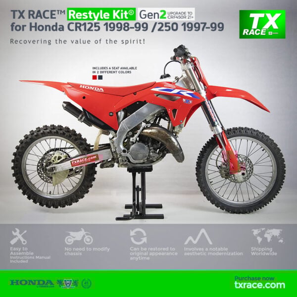 TX RACE™ Restyle Kit® Gen2 for Honda CR125 1998-1999 / CR250 1997-1999