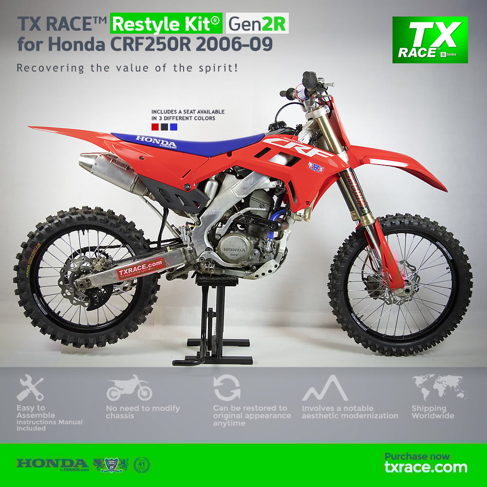 Crf250r Motorcycles 2006 Crf250r For Sale TX RACE™ Restyle Kit