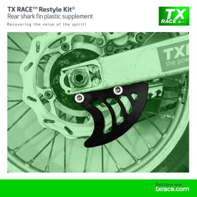 TX RACE™ Restyle Kit® Rear Shark Fin Plastic Supplement
