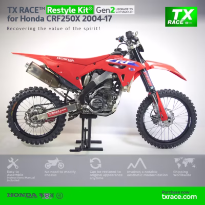 TX RACE™ Restyle Kit® Gen2 for Honda CRF250X 2004-2017