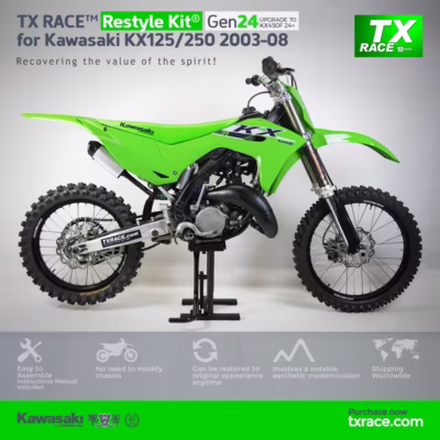 TX RACE™ Restyle Kit® Gen24 for Kawasaki KX125/250 2003 2004 2005 2006 2007 2008