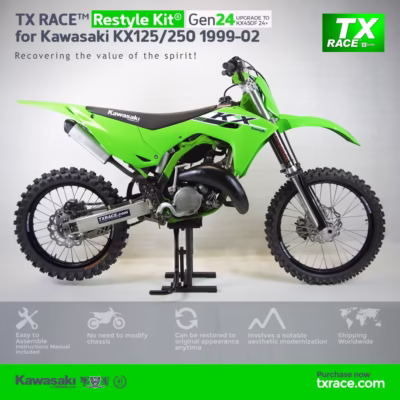 TX RACE™ Restyle Kit® Gen24 for Kawasaki KX125/250 1999 2000 2001 2002