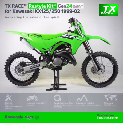 TX RACE™ Restyle Kit® Gen24 for Kawasaki KX125/250 1999 2000 2001 2002