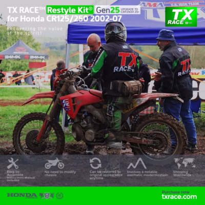 TX RACE™ Restyle Kit® Gen25 for Honda CR125/250 2002-2007