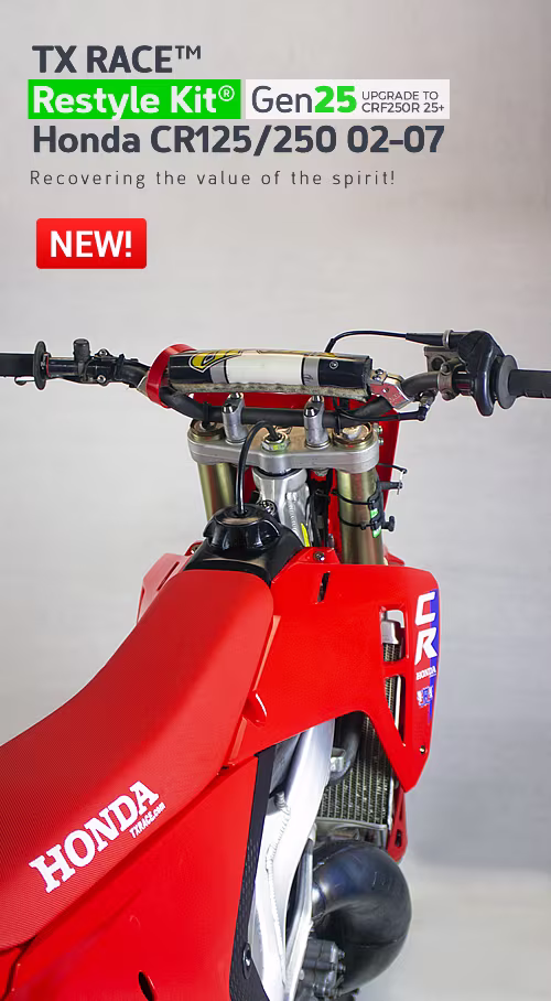 TX RACE™ Restyle Kit® Gen25 for Honda CR125/250 2002 2003 2004 2005 2006 2007